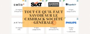 Tout ce qu'il faut savoir sur le Cashback Société Générale