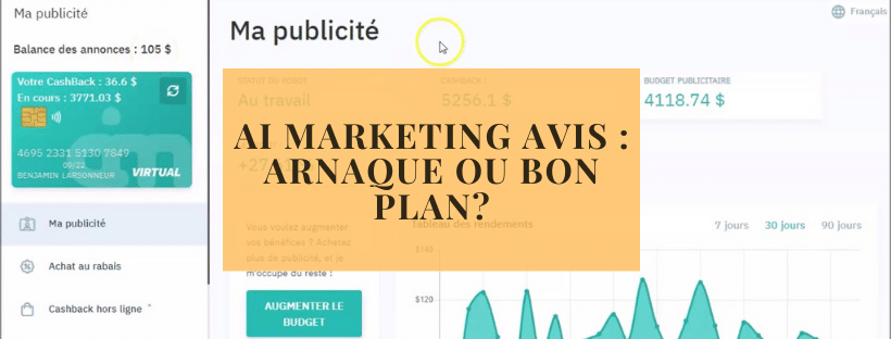Ai Marketing avis arnaque ou bon plan