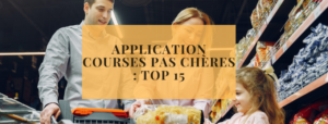 Application courses pas chères : top 15